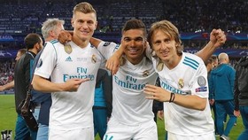 Toni Kroos, Casemiro và Luka Modric chắc chắn là bộ ba tiền vệ hay nhất thế giới.