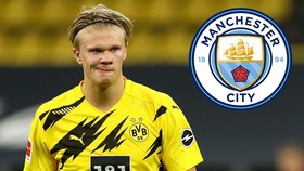 Man.City đang đến rất gần cơ hội chiêu mộ tiền đạo xuất sắc Erling Haaland?