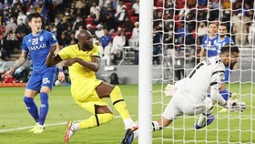 Romelu Lukaku ghi bàn duy nhất của trận bán kết.