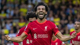 Mohamed Salah đã ghi bàn thắng thứ 150 cho Liverpool. Ảnh: Getty Images