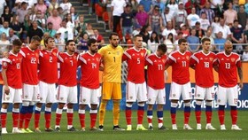 Tuyển Nga phải thi đấu dưới tên “RFU” với tư cách là đội của Liên đoàn bóng đá Nga.
