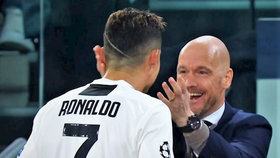 Erik ten Hag từng phấn khích khi gặp Cristiano Ronaldo sau một trận Chamions League đối đầu Juventus.