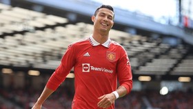 Cristiano Ronaldo không gây nhiều ấn tượng trong 45 phút đầu tiên. Ảnh: Getty Images