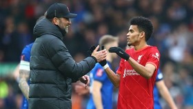 HLV Jurgen Klopp tin Luis Diaz có thể ghi 10 đến 15 bàn mỗi mùa. Ảnh: Getty Images