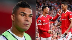 Casemiro chưa thể sát cánh cùng các đồng đội cũ Cristiano Ronaldo và Raphael Varane.