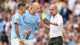 HLV Pep Guardiola chỉ ra điểm cốt yếu dẫn đến chiến thắng là tâm lý. Ảnh: Getty Images