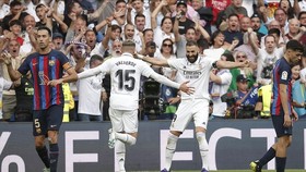 Karim Benzema và Real Madrid tiếp tục khẳng định đẳng cấp ở các trận cầu lớn.