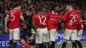 Man.United đã thật sự chiến đấu để ngược dòng đánh bại Aston Villa. Ảnh: Getty Images