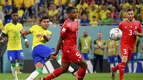Khoảnh khắc của Casemiro đã định đoạt tấm vé đi tiếp sớm cho Brazil.