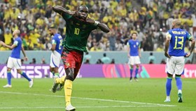 Vincent Aboubakar giúp Cameroon có chiến thắng đầu tiên tại World Cup 2022.