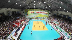 Nhà thi đấu tỉnh Tây Ninh sẽ đăng cai vòng 2 giải VĐQG 2017.		   Ảnh: Dũng Phương