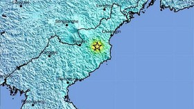 Các chuyên gia Mỹ cũng cho rằng đã xảy ra tình trạng sập đường hầm sau vụ thử hạt nhân của Triều Tiên do cơn địa chấn. Ảnh: EPA