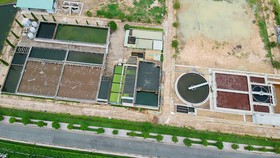 Xử lý nước thải tại Khu công nghệ cao TPHCM  Ảnh: CAO THĂNG