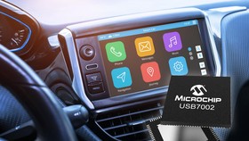 Vi mạch USB 3.1 SmartHub hỗ trợ Type-C™ đầu tiên đạt tiêu chuẩn dành cho ô tô