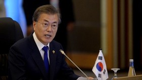 Tổng thống Hàn Quốc Moon Jae-in. Nguồn: REUTERS 
