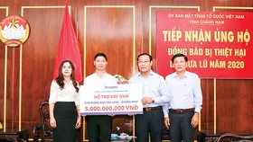 Thaco hỗ trợ xây dựng lại ngôi làng cho đồng bào Trà Leng - Quảng Nam 
