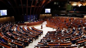 Một phiên họp của Hội đồng nghị viện Ủy hội châu Âu. Nguồn: A NEWS