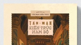 Dự kiến của bìa sách Tản mạn Kiến trúc Nam bộ - Một biên khảo về kiến trúc dân dụng miền Nam