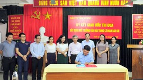 Các chi hội, liên chi hội báo chí tỉnh Tuyên Quang ký giao kết thi đua xây dựng môi trường văn hóa trong cơ quan báo chí