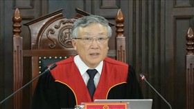 Chánh án Tòa án nhân dân tối cao Nguyễn Hòa Bình. Nguồn: TTXVN