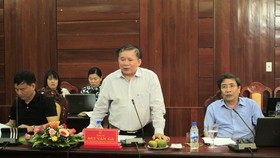 Thứ trưởng Bùi Văn Ga làm việc với tỉnh Quảng Ngãi về công tác thi THPT Quốc gia năm 2017