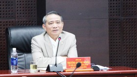 Bí thư Thành ủy thành phố Đà Nẵng Trương Quang Nghĩa đề nghị Sở Tài chính và Cục thuế Đà Nẵng phải có giải pháp chống thất thu. Ảnh: NGUYÊN KHÔI
