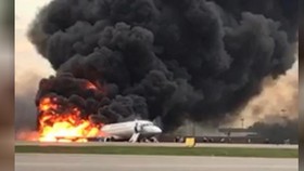 Ít nhất 41 người thiệt mạng trong vụ cháy máy bay tại Nga