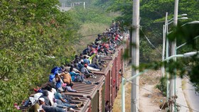 Người di cư tại biên giới Mexico trước khi tìm đường sang Mỹ