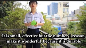 Học sinh Việt Nam đoạt HCV quốc tế phim ngắn về môi trường