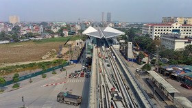 Đường sắt đô thị Nhổn - ga Hà Nội lùi thời điểm khai thác 