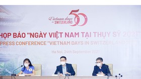 Họp báo thông tin về Ngày Việt Nam tại Thụy Sĩ năm 2021