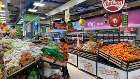 Nhiều hàng nông sản của ĐBSCL được kết nối  bán tại các kênh siêu thị TPHCM