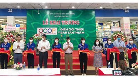  Các sản phẩm OCOP trưng bày tại Co.opmart Đồng Xoài, tỉnh Bình Phước