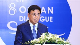 Thứ trưởng Bộ Ngoại giao Phạm Quang Hiệu phát biểu chào mừng tại Đối thoại. Nguồn: https://dangcongsan.vn