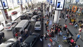 Chấn chỉnh trật tự giao thông tại sân bay Tân Sơn Nhất
