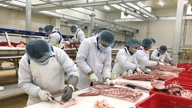 Các nhà bán lẻ đang cấp tập tăng nguồn cung cấp sản lượng thịt heo để đảm bảo nhu cầu thị trường những ngày giãn cách xã hội. 