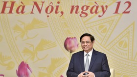 Thủ tướng Phạm Minh Chính: Những bài học, kinh nghiệm trong thời gian qua giúp chúng ta tự tin hơn trong việc thích ứng an toàn, linh hoạt, kiểm soát hiệu quả dịch bệnh. Ảnh: VGP