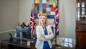 Bộ trưởng thương mại quốc tế của Anh Liz Truss.