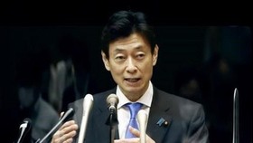 Bộ trưởng phụ trách đàm phán CPTPP của Nhật Bản Yasutoshi Nishimura. (Ảnh: Kyodo/TTXVN)