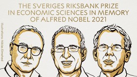Nobel Kinh tế 2021: Vinh danh 3 nhà kinh tế học người Mỹ