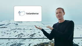 Zack Mossbergsson giới thiệu Icelandverse trong video quảng cáo. Nguồn ảnh: Youtube Inspired by Iceland.