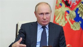 Tổng thống Nga Vladimir Putin. (Nguồn: AFP/TTXVN).