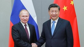Điện đàm với Tổng thống Putin, ông Tập nói ủng hộ Nga về các vấn đề lợi ích cốt lõi