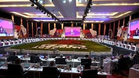 Toàn cảnh Hội nghị Bộ trưởng Tài chính và Thống đốc Ngân hàng Trung ương G20 tại Nusa Dua (Indonesia), ngày 15-7-2022