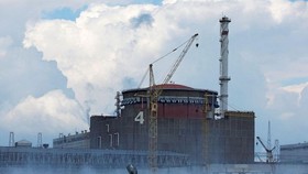 Nhà máy điện hạt nhân Zaporizhzhia của Ukraine. Ảnh: Reuters