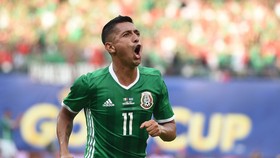 Elias Hernandez đã có màn trình diễn ấn tượng trong trận ra quân của Mexico.
