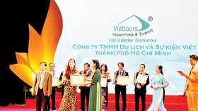 Viettours nhận  Giải thưởng Du lịch  Việt Nam 2017