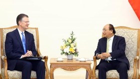 Thủ tướng Nguyễn Xuân Phúc tiếp Đại sứ Hoa Kỳ nhận nhiệm vụ tại Việt Nam