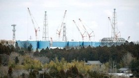Nhà máy điện hạt nhân Fukushima Daiichi ở Okuma hiện vẫn nằm trong khu vực bị phong tỏa và cách ly sau thảm họa động đất và sóng thần. (Nguồn: Kyodo/ TTXVN)