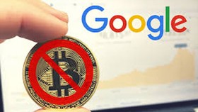 Google cấm mọi quảng cáo các loại tiền điện tử 